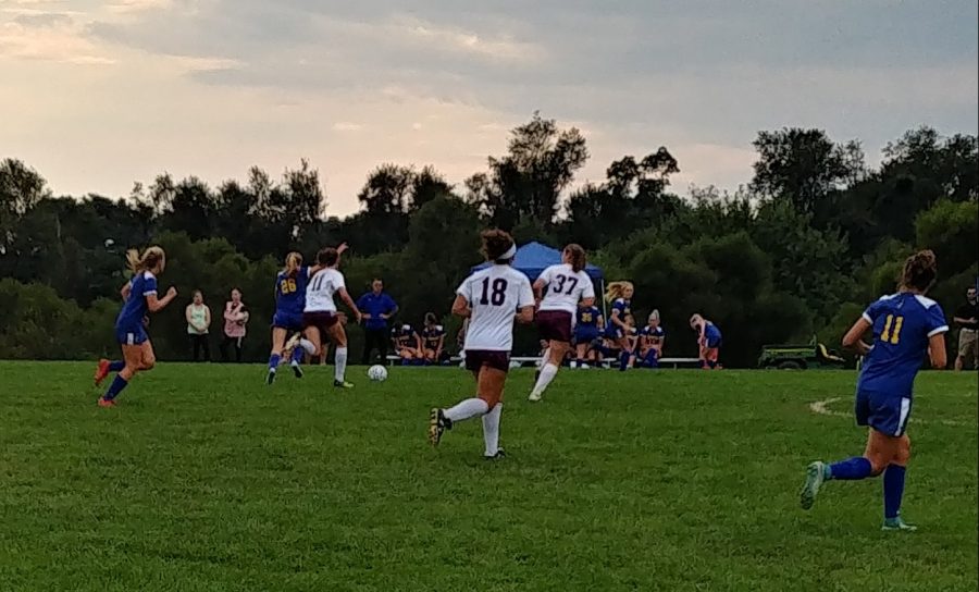 Girls Varsity Soccer Suffers Loss to Gettysburg in Rainy Conditions