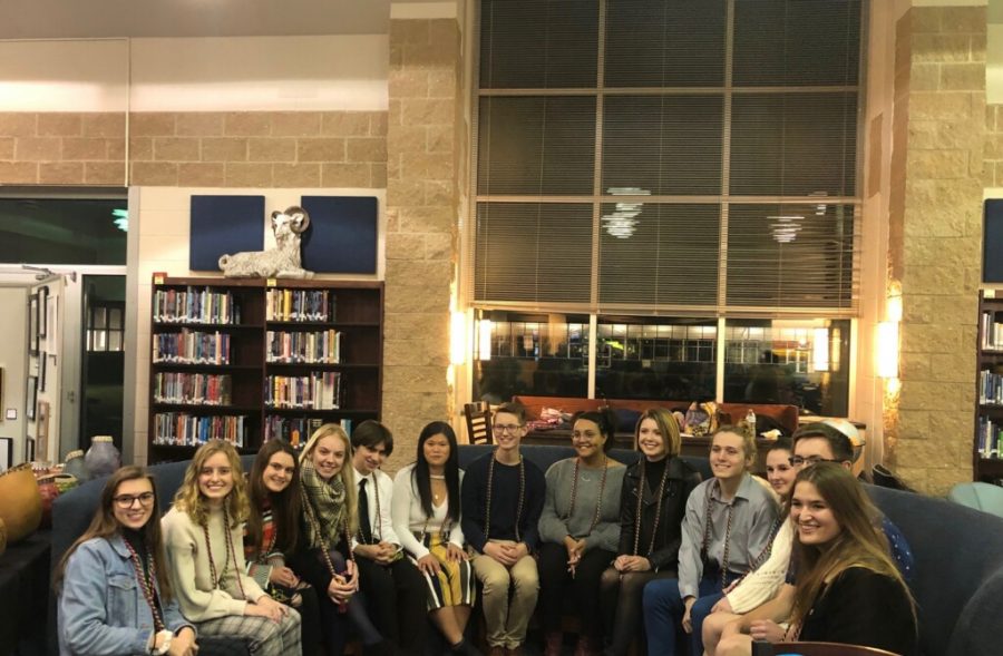 Eight Students Inducted into the National Art Honor Society