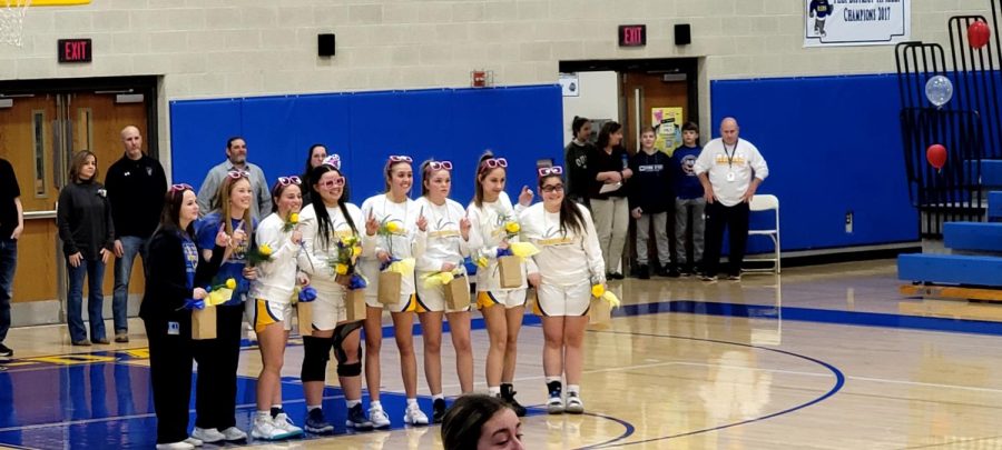 Senior Night for the Lady Rams