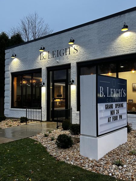 The new B. Leighs Coffee, set to open the day after Thanksgiving, offers community, comfort, and coffee.