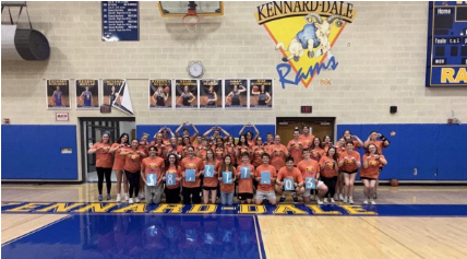 Mini-THON club after their event on Mar. 21.