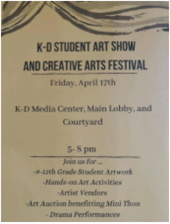 Flyer of the Art Show